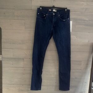 Topman Navy Slim Fit‎ Jeans for Men
